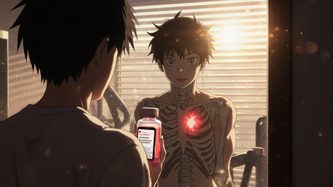 薬の誤用による甲状腺機能亢進と低下