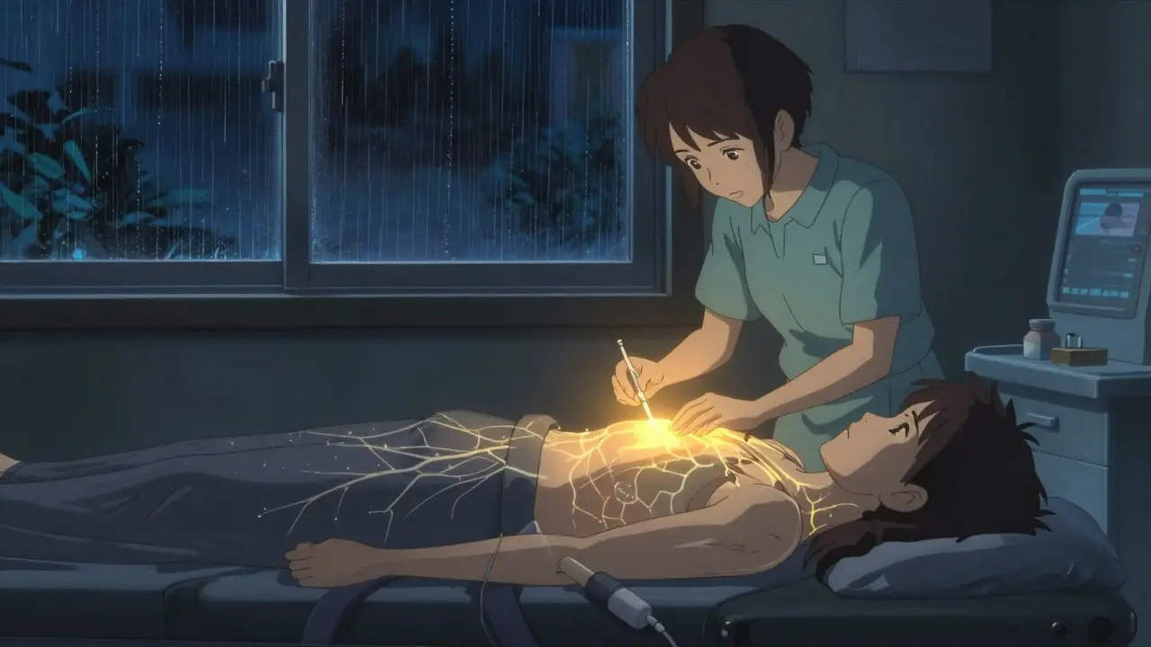 神経ブロックとラジオ波焼灼術：慢性痛の介入的治療法