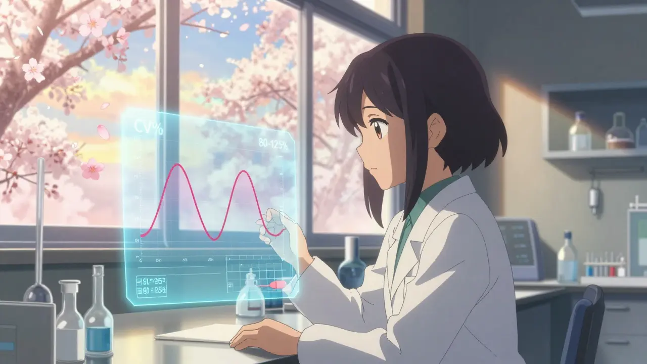 生物等価性試験における統計的検出力とサンプルサイズの決定