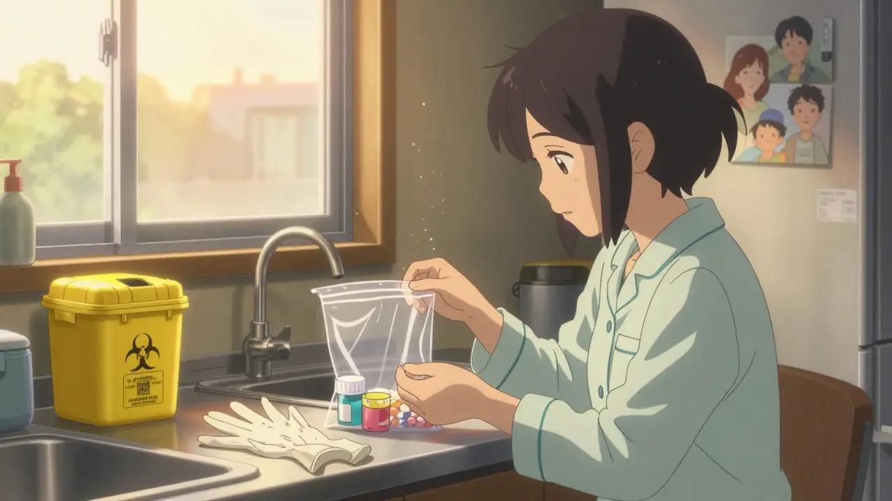 在宅化学療法薬の安全な廃棄方法：家庭での危険物処理ガイド