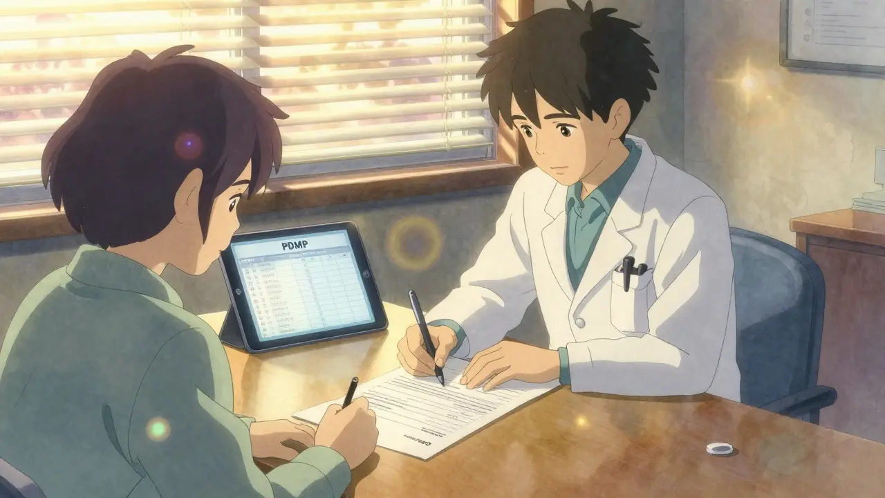 オピオイド同意書：安全な処方とモニタリングの実践