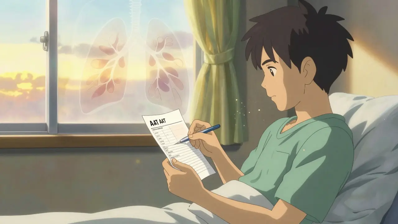 アルファ-1アンチトリプシン欠損症：遺伝性COPDとその治療法