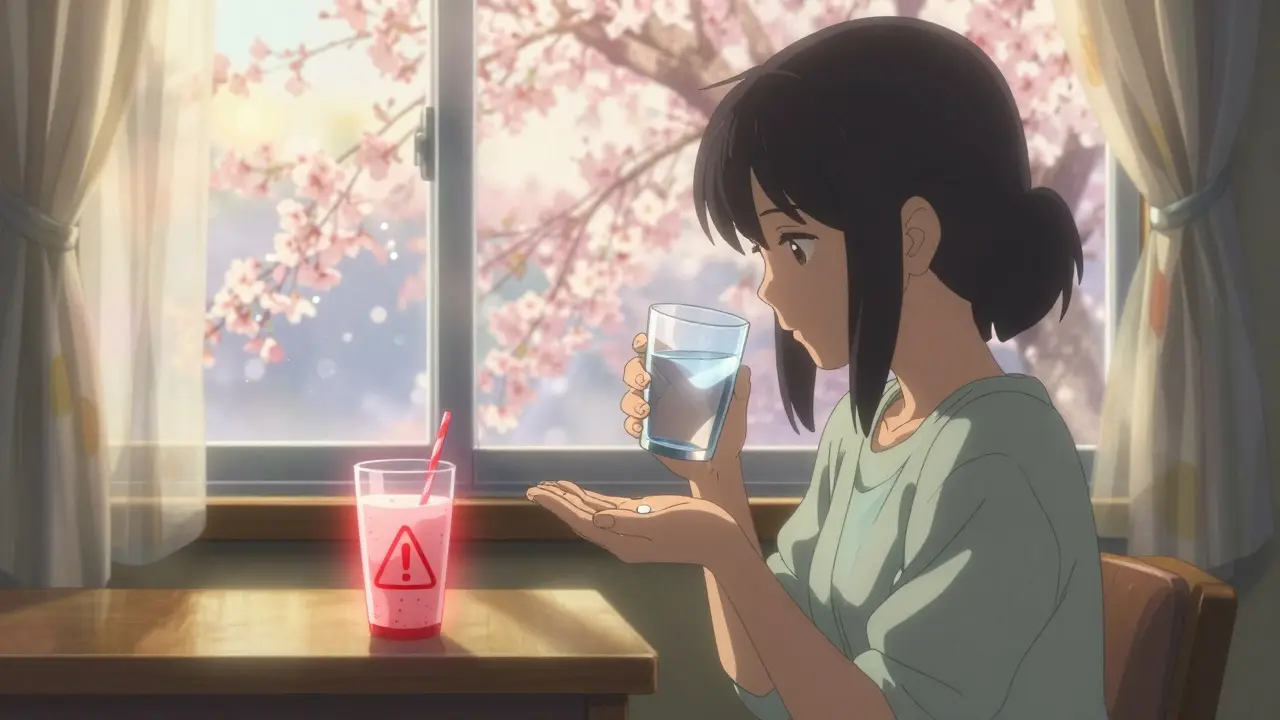 プロテインシェイクとレボチロキシン：朝の服用タイミングのヒント