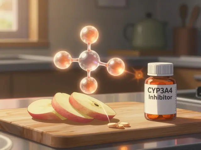 ケルセチンと薬の相互作用：酵素阻害による薬の血中濃度への影響