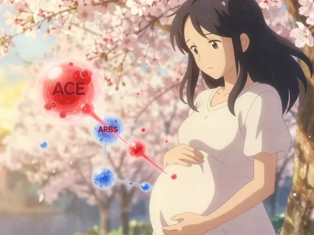 妊娠中におけるACE阻害薬やARBの胎児リスクと代替療法